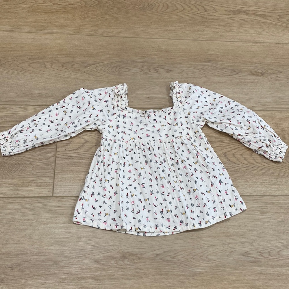 Old Navy toddler floral blouse